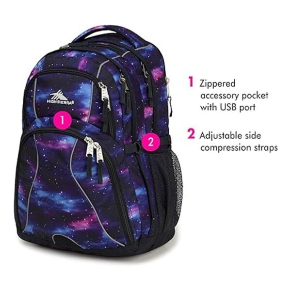 Mochila para portátil High Sierra modelo Swerve azul_3