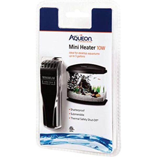Aqueon Mini calentador plano sumergible para acuarios de_1