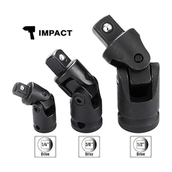 EPAuto Juego de juntas universales Impact CrV 3 unidades_3