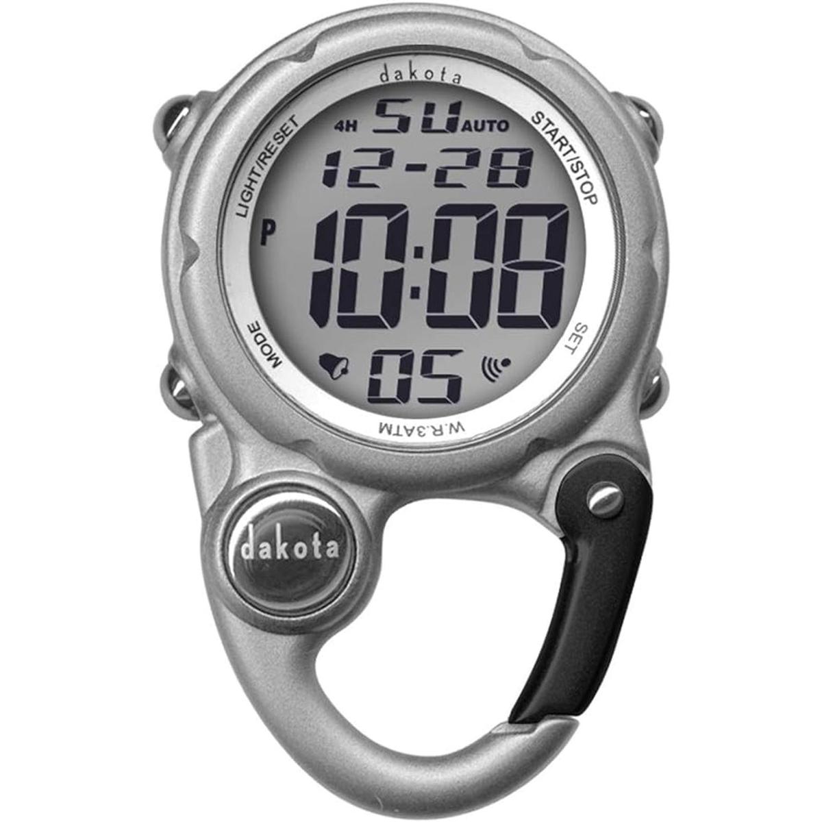 Dakota Digital Clip Mini Reloj resistente al agua color