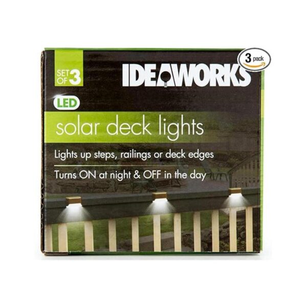 Luces para escalón de plataforma con energía solar de_1