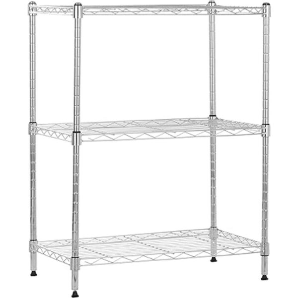 Estantería de almacenamiento ajustable de 3 estantes_1