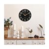 Nikky Home Reloj de pared redondo silencioso de cuarzo_3
