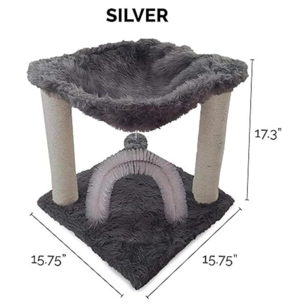 Furhaven Tiger Tough Cat Tree Interactive Playground w_2
