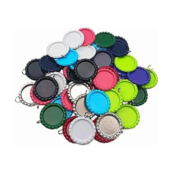 IGOGO 50 tapas planas para botellas con agujeros planos