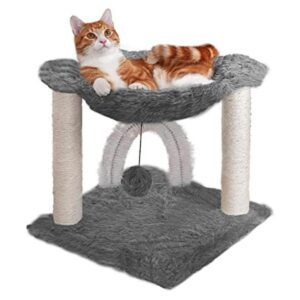 Furhaven Tiger Tough Cat Tree Interactive Playground w_1