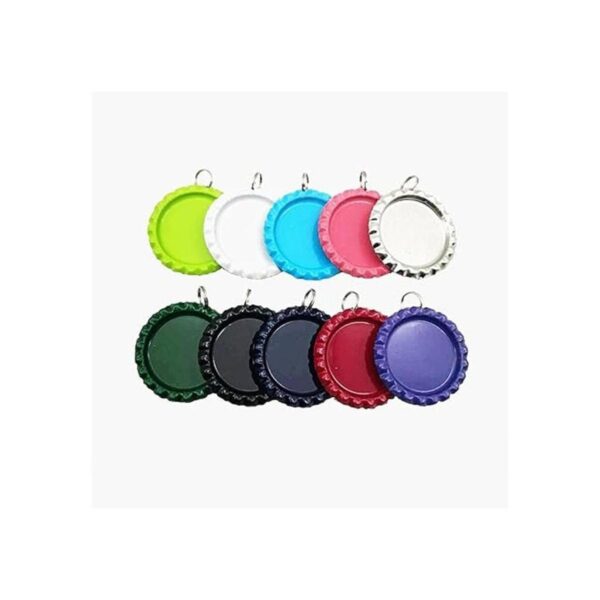 IGOGO 50 tapas planas para botellas con agujeros planos