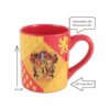 Silver Buffalo Harry Potter Gryffindor House Crest Taza_2