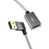 Cable de extensión USB 3.0 de 1 pie cable extensor USB_1