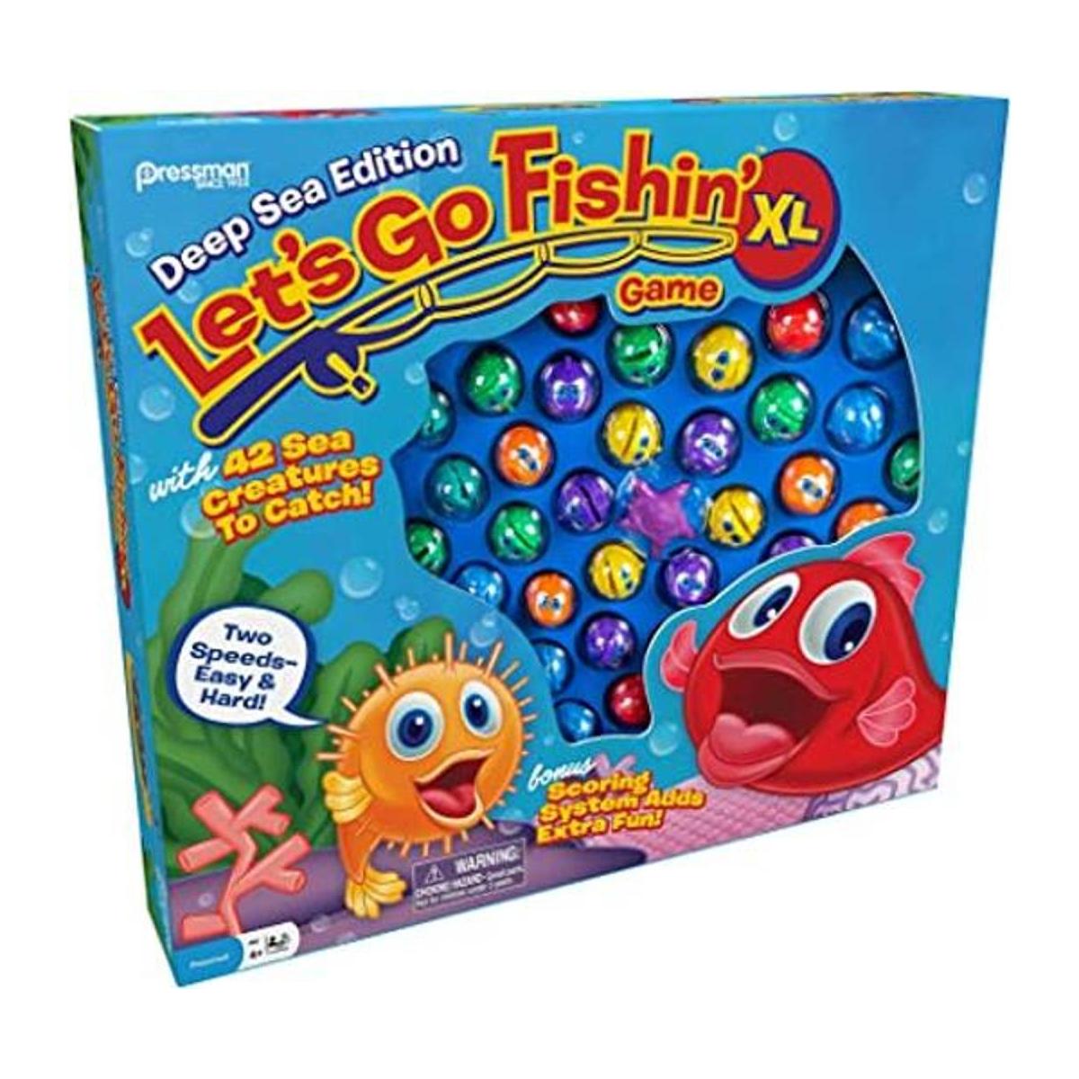 Pressman Lets Go Fishin XL Deep Sea Edition