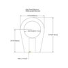 Barra puntal de acoplamiento para Polaris Ranger 2013_2