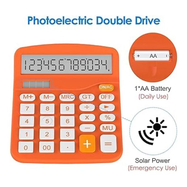Helect Calculadora de escritorio con funciones estándar