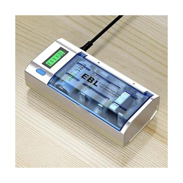 EBL baterías recargables D Cells 10000mAh 4 unidades_2