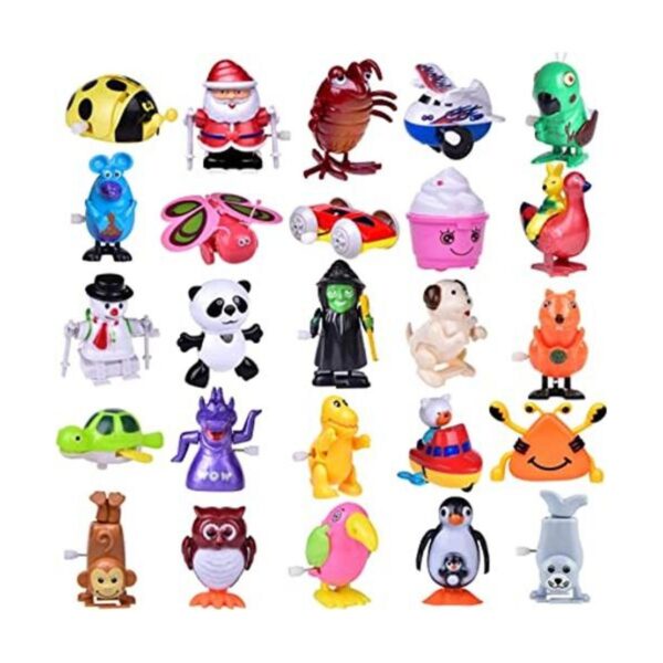 Juguetes a cuerda 25 piezas animales variados para_1