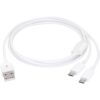 CERRXIAN 3Ft USB 2.0 tipo A macho a 2 Micro USB macho_3