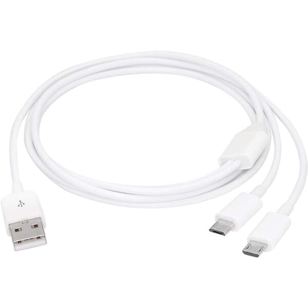 CERRXIAN 3Ft USB 2.0 tipo A macho a 2 Micro USB macho_3