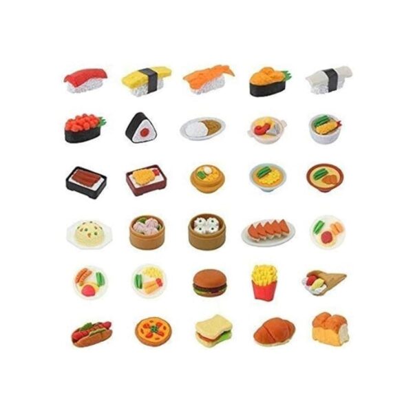 Japoneses Iwako Borrador 30 Piezas de panadería japonés_2