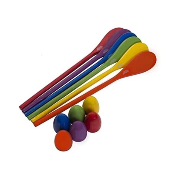 Juego de huevos y cucharas 6 Huevos y 6 cucharas_1