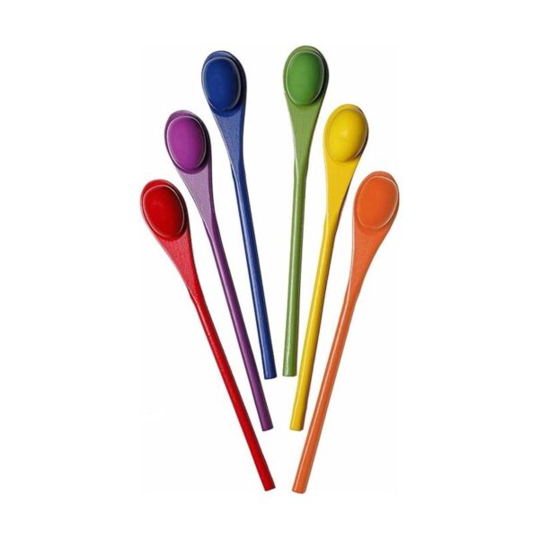 Juego de huevos y cucharas 6 Huevos y 6 cucharas_2