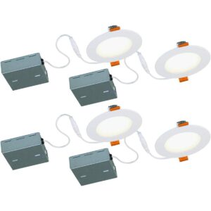 BAZZ Slim Disk Lámpara empotrable LED integrada de 4_1