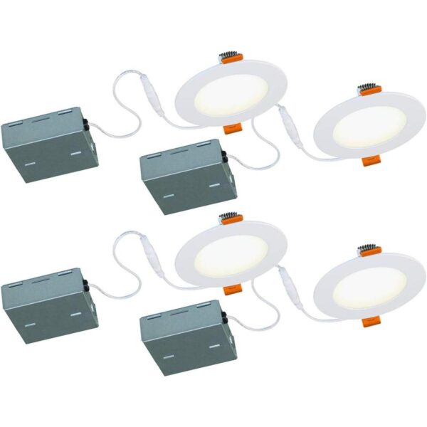BAZZ Slim Disk Lámpara empotrable LED integrada de 4_1