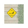 PetKa Signs and Graphics PKAC0172NA10 x 10 pulgadas Duck_2