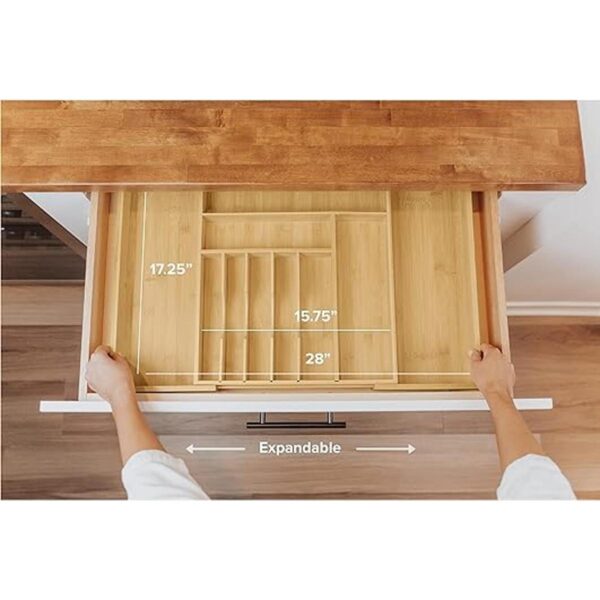 KitchenEdge Organizador de cubiertos y utensilios de alta_2