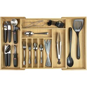 KitchenEdge Organizador de cubiertos y utensilios de alta_1