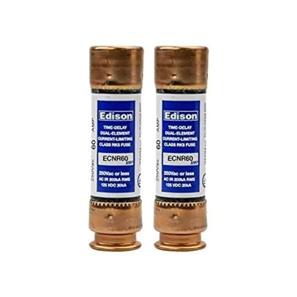 Edison ECNR60 Fusible de retraso de tiempo de repuesto