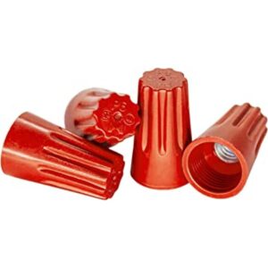Rojo Conectores de alambre Bulk Bolsa de 500 TwistOn P6_1