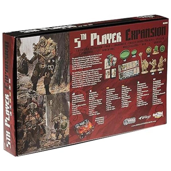 Expansión de quinto jugador para juego Blood Rage versión_2