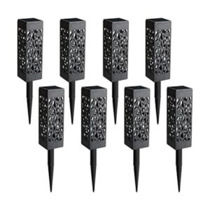 Maggift Juego de luces led 8 piezas luces LED solares_1