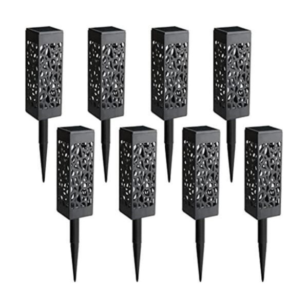 Maggift Juego de luces led 8 piezas luces LED solares_1