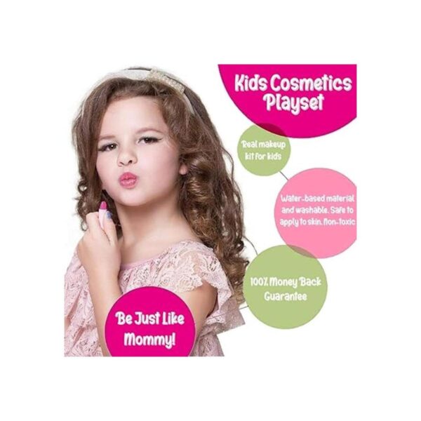 Kit de maquillaje lavable para niños paleta de cosméticos