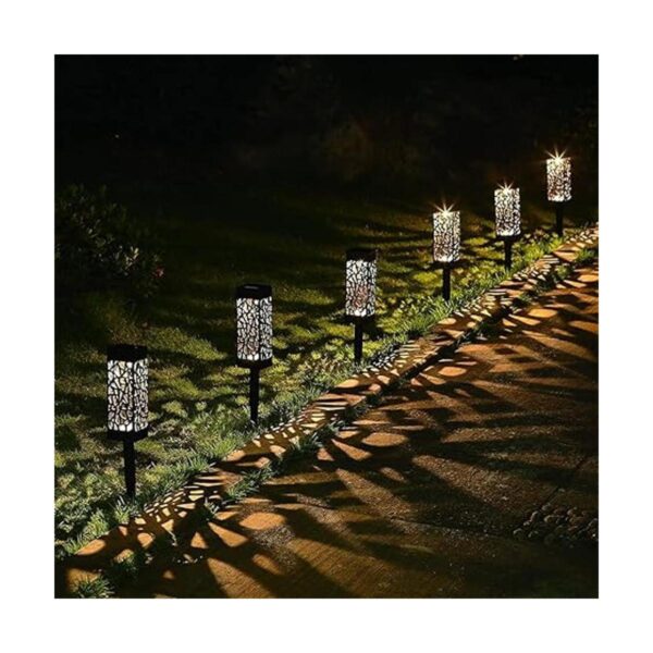 Maggift Juego de luces led 8 piezas luces LED solares_2