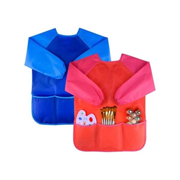 Kuuqa Delantales impermeables para niños con 3 bolsillos_1