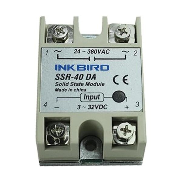 Inkbird Relé de estado sólido 40DA DC SSR Disipador de_4