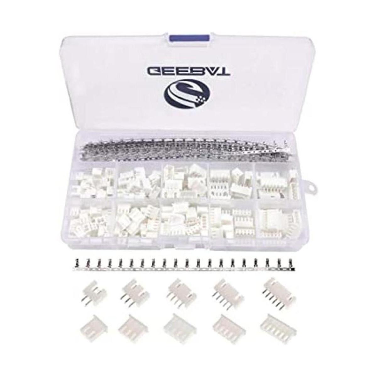 GeeBat kit de conectores de 460 piezas de 2.54 mm JSTXHP