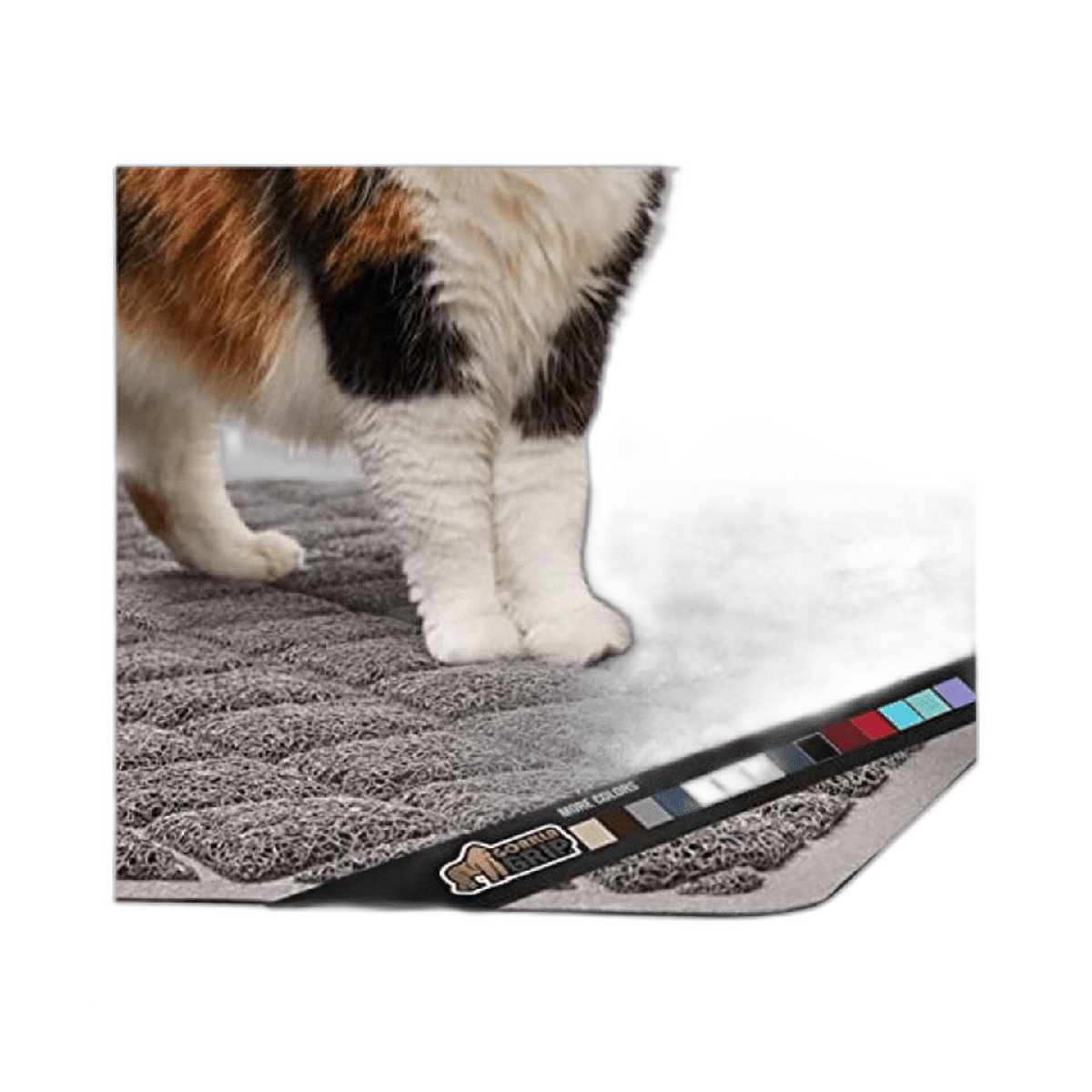 Gorilla Grip Tapete grueso para atrapar arena para gatos