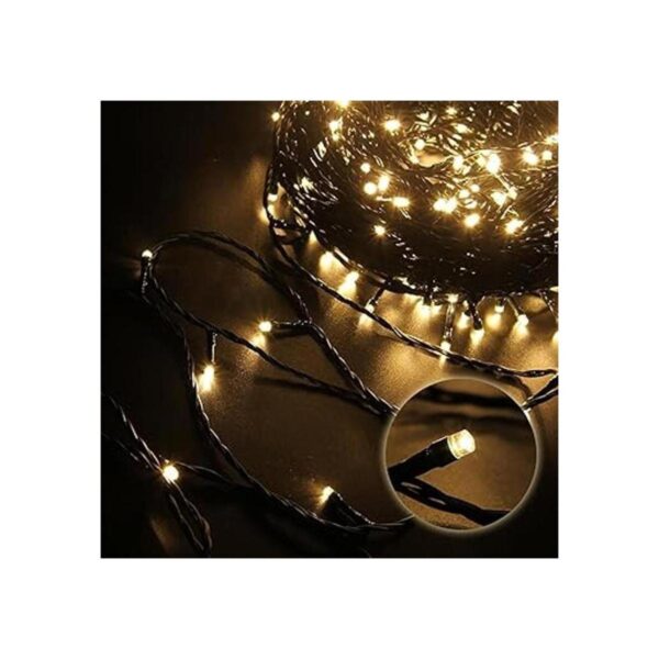 Serie de luces brillantes de 33 pies 100 focos LED con