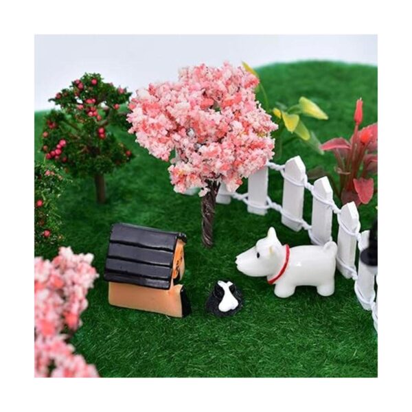Huianer Figura decorativa en miniatura para jardín de_5