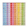 Bigjigs Toys Juego de mesa de multiplicación juguetes de_1