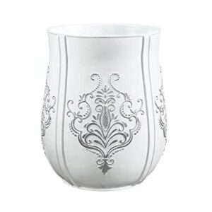 Creative Scents Bote de basura de baño blanco vintage_1