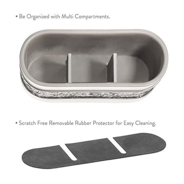 Soporte para brochas de maquillaje encimera organizadora