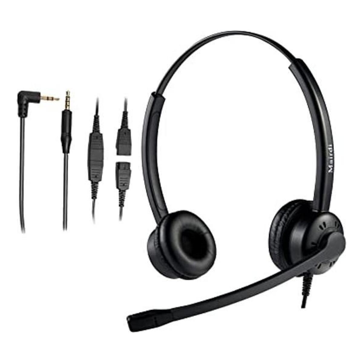 Auriculares de teléfono de 0.098 in con micrófono de