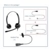 Auriculares de teléfono de 0.098 in con micrófono de_5