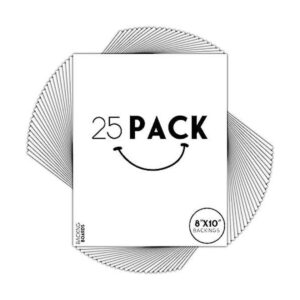Golden State Art paquete de 25 20 x 25 tableros para