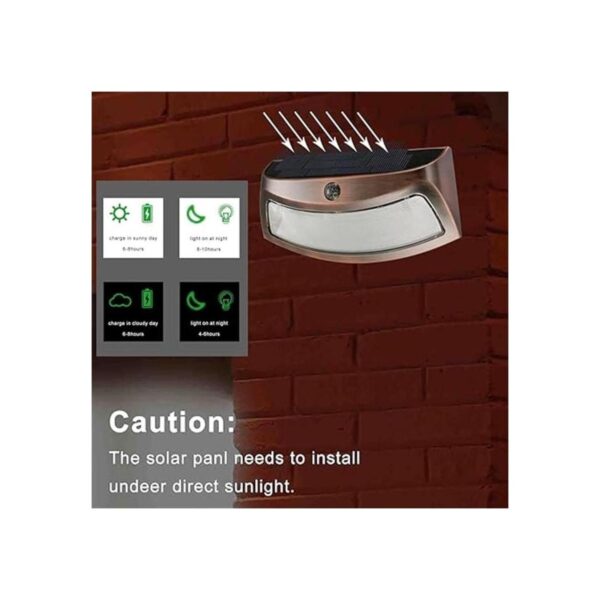 Solar Powered Paso Lights 2Pack Elegante Diseño_2