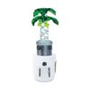 Puzzled Palmera hecha a mano con cristal decorativo para_4
