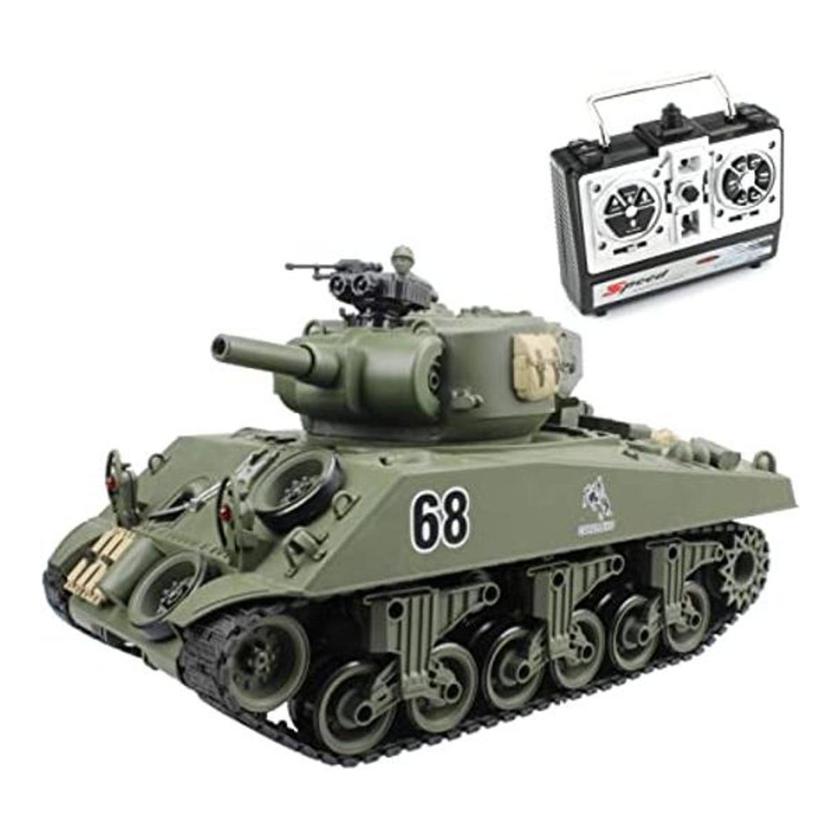 Fisca Tanque de control remoto 2.4 GHz 15 canales 120
